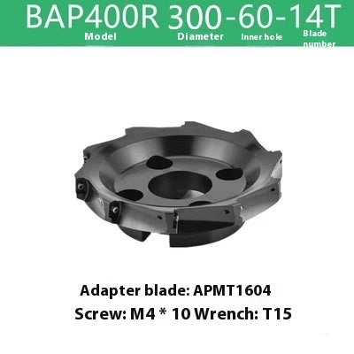2076-CNC 90 degree right-angle BAP300R/400R milling cutter head machining center 1604 cutter head non-standard 45 60 65 Shandong Denso Pricision Tools Co.,Ltd.